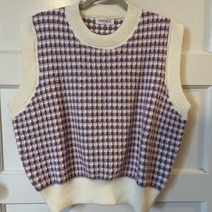 Lavender Sweater Vest